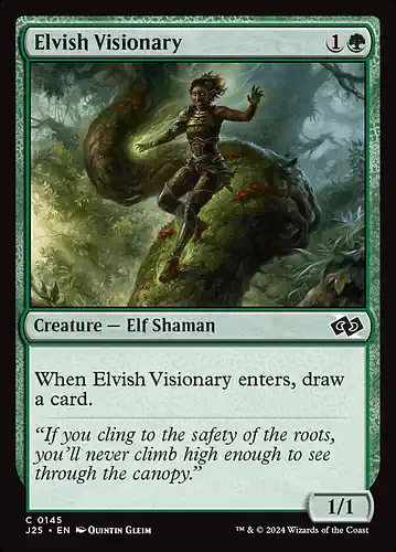 Elvish Visionary - j25 Spoiler