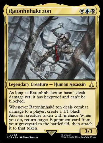 Ratonhnhaké꞉ton - acr Spoiler