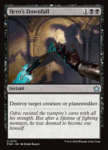 Hero's Downfall - fdn Spoiler
