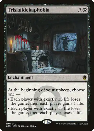 Triskaidekaphobia - a25 Spoiler