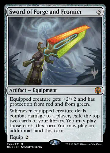 Sword of Forge and Frontier - one Spoiler