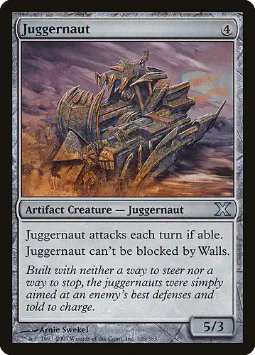 Juggernaut - 10e Spoiler