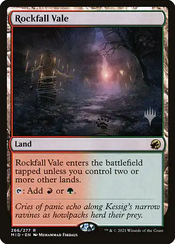 Rockfall Vale - mid Spoiler