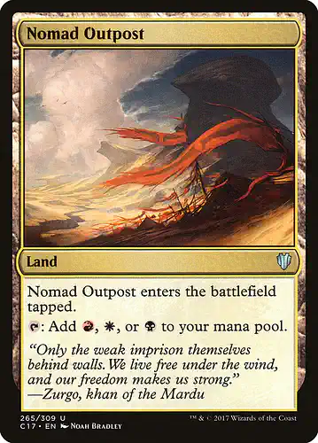 Nomad Outpost - c17 Spoiler