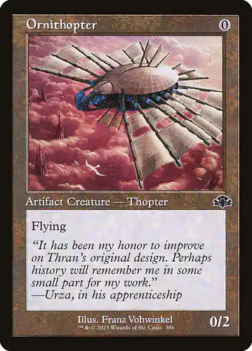 Ornithopter - dmr Spoiler
