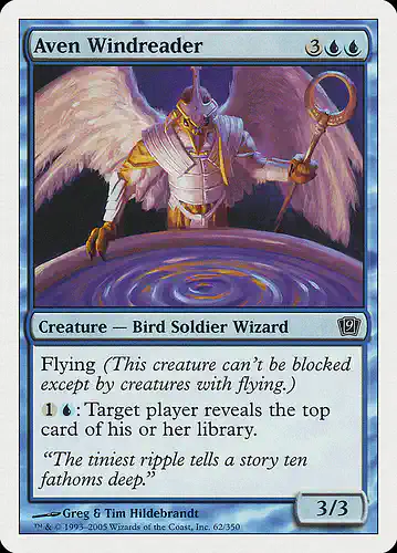 Aven Windreader - 9ed Spoiler
