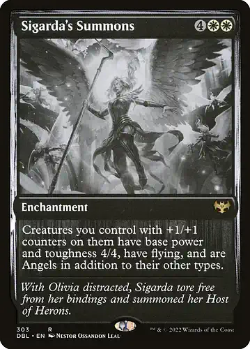 Sigarda's Summons - dbl Spoiler