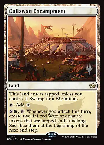 Dalkovan Encampment - tdm Spoiler