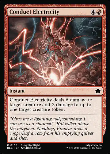 Conduct Electricity - blb Spoiler