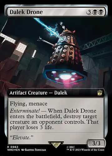 Dalek Drone - who Spoiler
