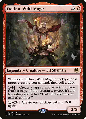 Delina, Wild Mage - afr Spoiler
