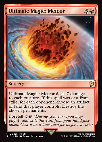 Ultimate Magic: Meteor - fic Spoiler