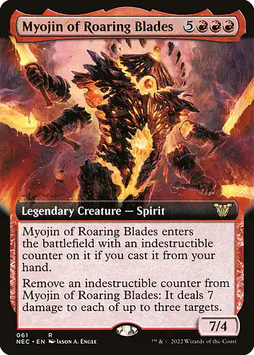 Myojin of Roaring Blades - nec Spoiler
