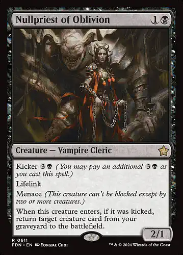 Nullpriest of Oblivion - fdn Spoiler
