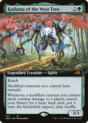 Kodama of the West Tree - neo Spoiler