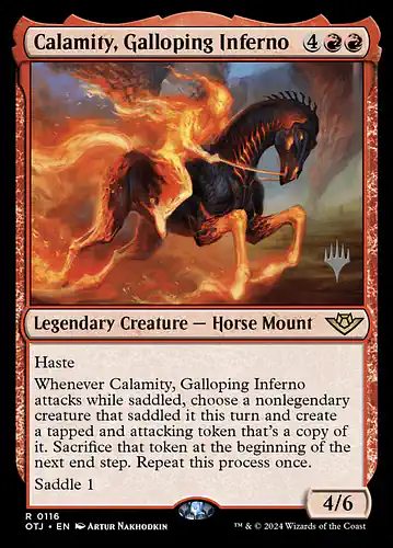 Calamity, Galloping Inferno - otj Spoiler