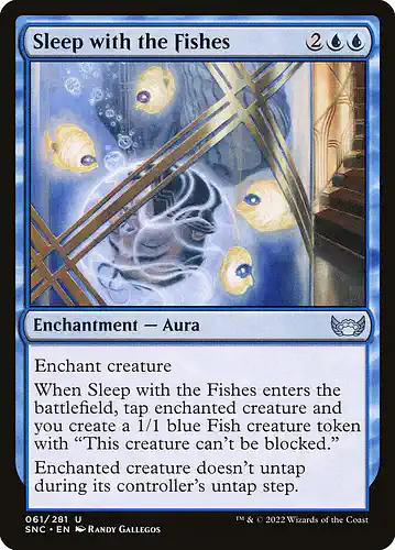 Sleep with the Fishes - snc Spoiler