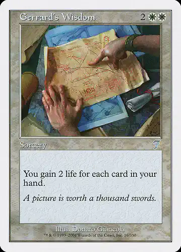 Gerrard's Wisdom - 7ed Spoiler