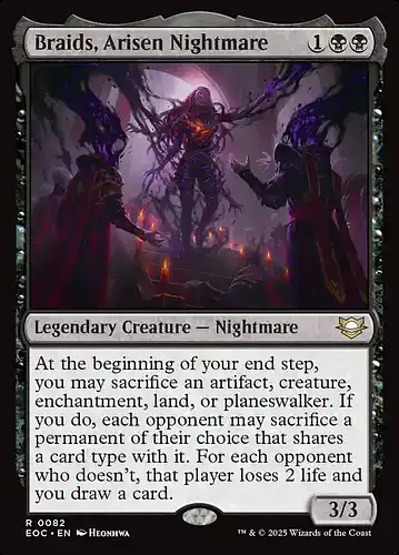 Braids, Arisen Nightmare - eoc Spoiler