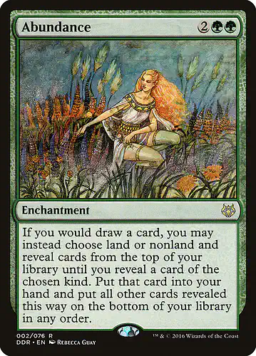 Abundance - ddr Spoiler
