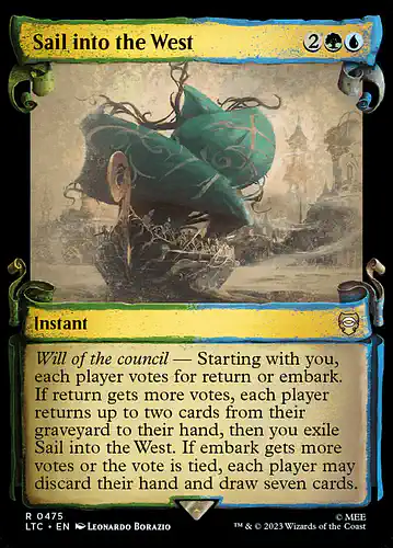 Sail into the West - ltc Spoiler