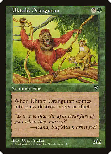 Uktabi Orangutan - vis Spoiler
