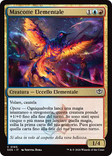 Elemental Mascot - sos Spoiler