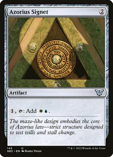 Azorius Signet - nec Spoiler