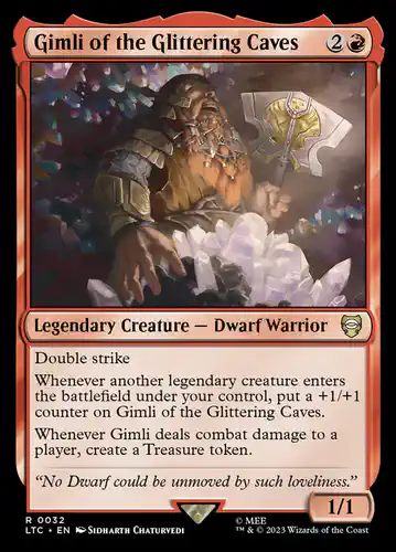 Gimli of the Glittering Caves - ltc Spoiler