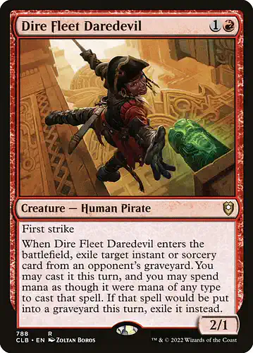 Dire Fleet Daredevil - clb Spoiler