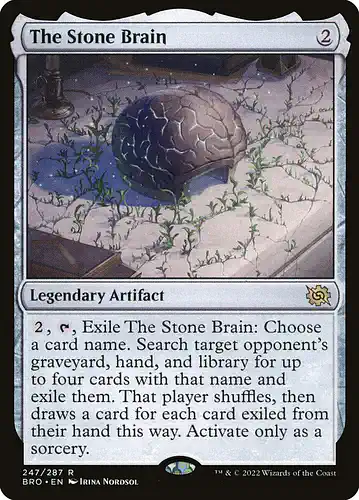 The Stone Brain - bro Spoiler