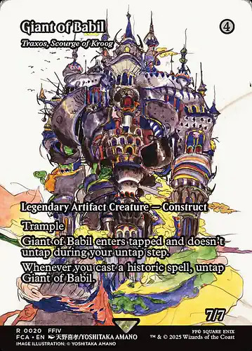 Traxos, Scourge of Kroog - fca Spoiler