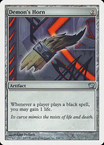 Demon's Horn - 9ed Spoiler