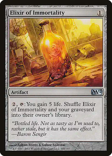 Elixir of Immortality - m12 Spoiler