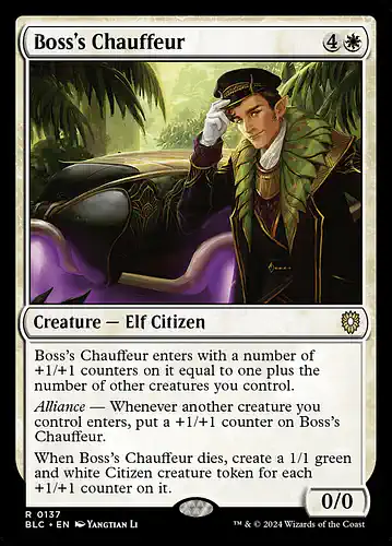 Boss's Chauffeur - blc Spoiler