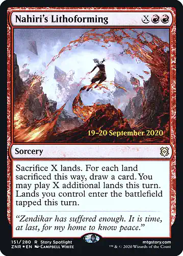 Nahiri's Lithoforming - znr Spoiler