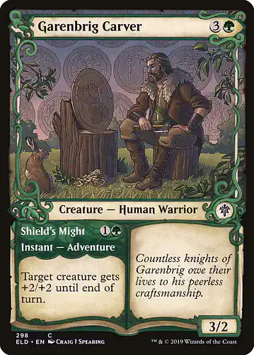 Garenbrig Carver - eld Spoiler