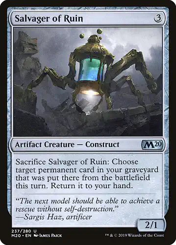 Salvager of Ruin - m20 Spoiler