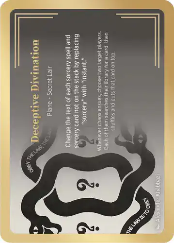 Deceptive Divination - sld Spoiler