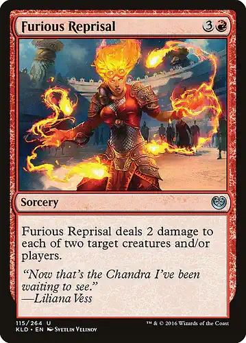 Furious Reprisal - kld Spoiler