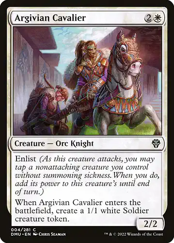 Argivian Cavalier - dmu Spoiler