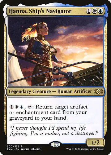 Hanna, Ship's Navigator - 2xm Spoiler