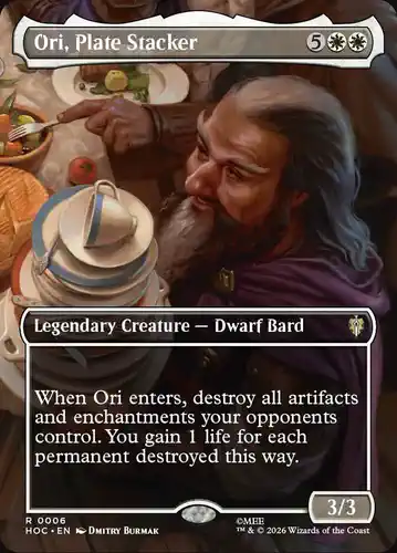 Ori, Plate Stacker - hoc Spoiler