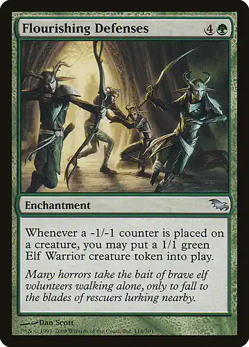 Flourishing Defenses - shm Spoiler