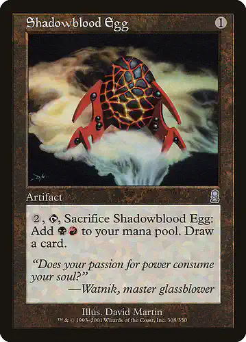 Shadowblood Egg - ody Spoiler