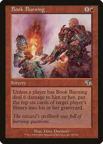 Book Burning - jud Spoiler