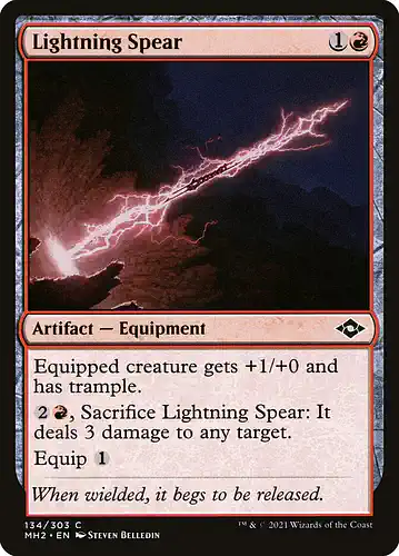 Lightning Spear - mh2 Spoiler