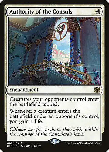 Authority of the Consuls - kld Spoiler