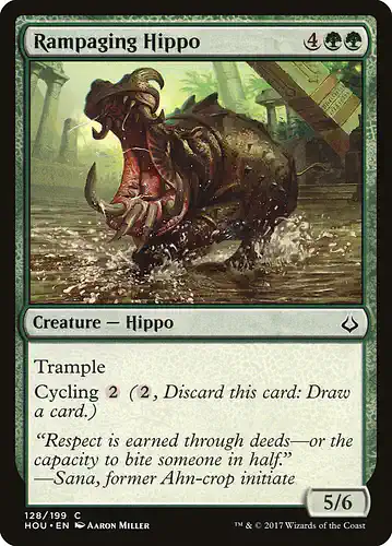 Rampaging Hippo - hou Spoiler