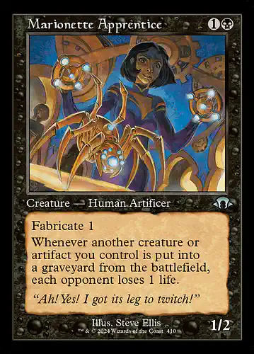 Marionette Apprentice - mh3 Spoiler